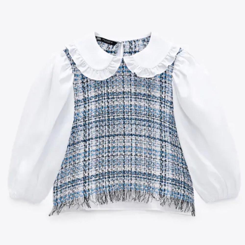 ZARA Combination Textures Shirt